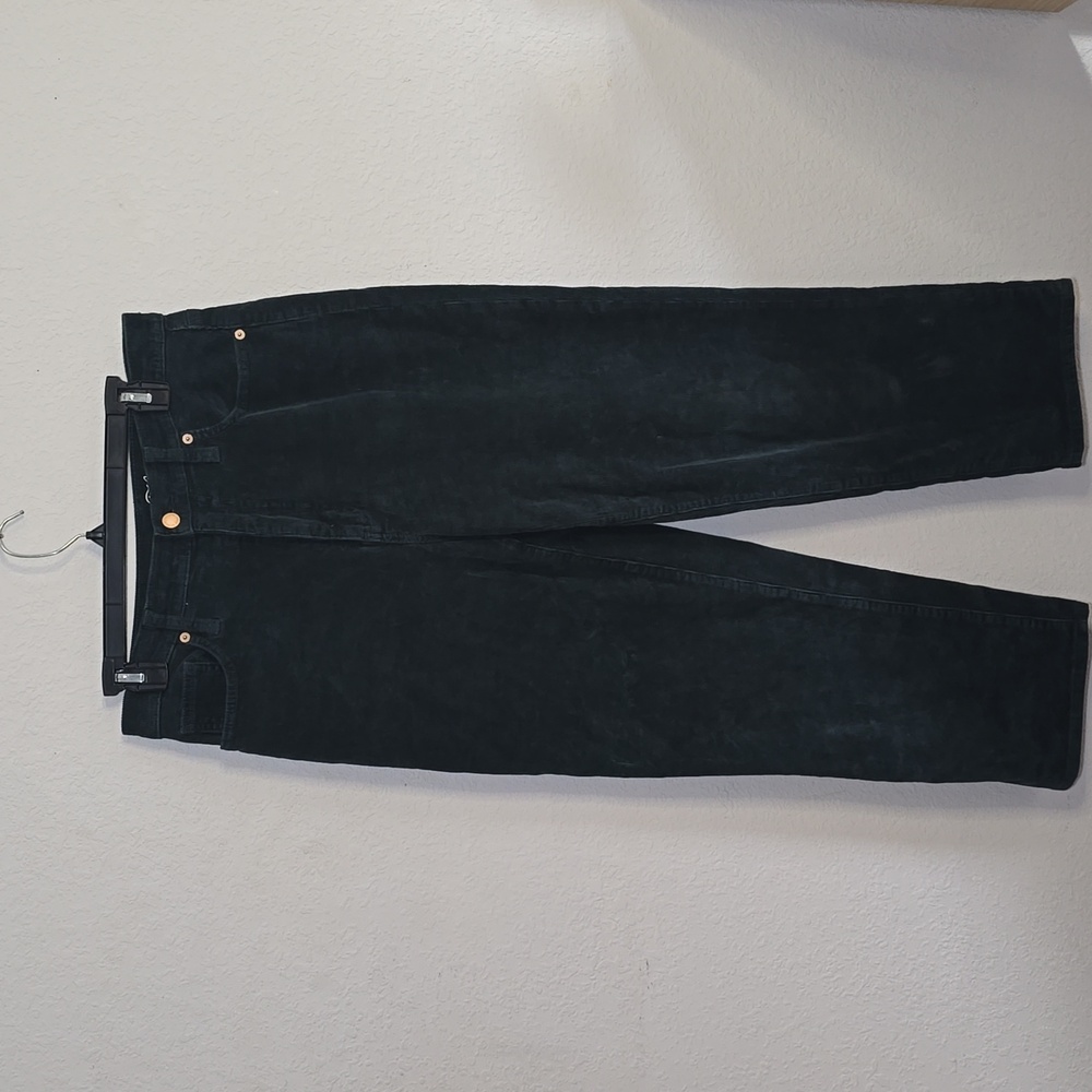 Universal Thread "Vintage Straight" High Waist Pants Dark Teal Women's 8